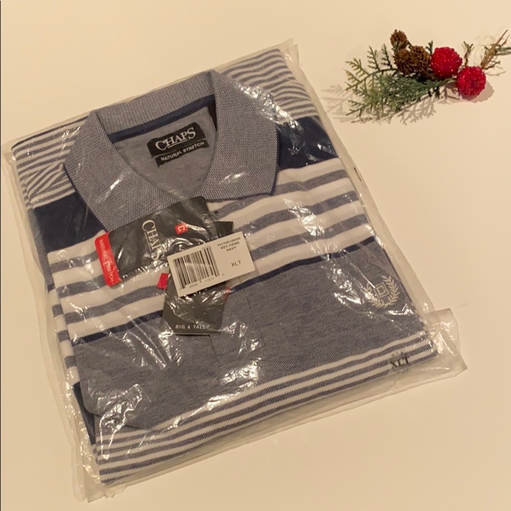 Chaps Natural Stretch Polo
